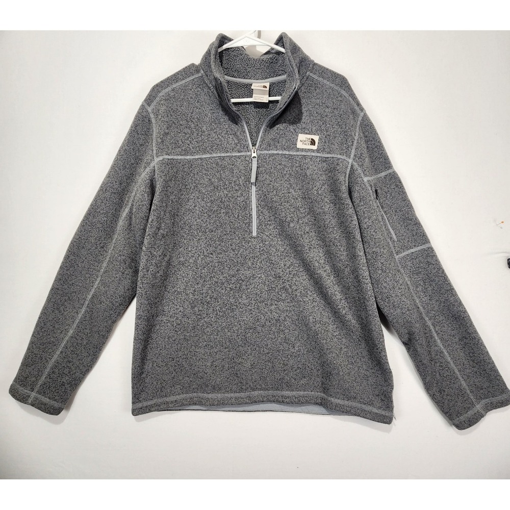 The North Face Men's Pullover Fleece Sweater 1/2‎ Zip Cozy Size L